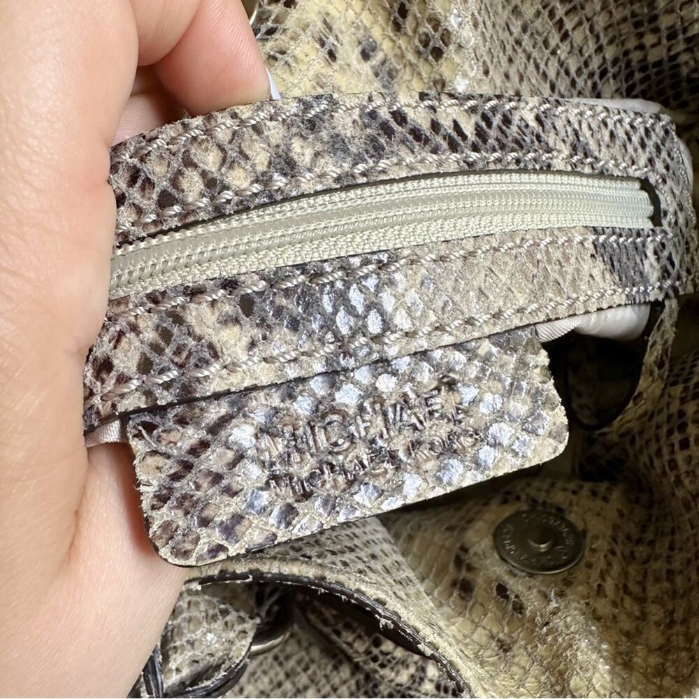 Michael Kors Python Hamilton Shoulder Bag - image 6